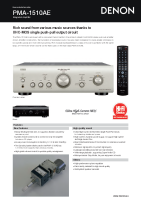 Denon PMA-1510AE-Brochure 